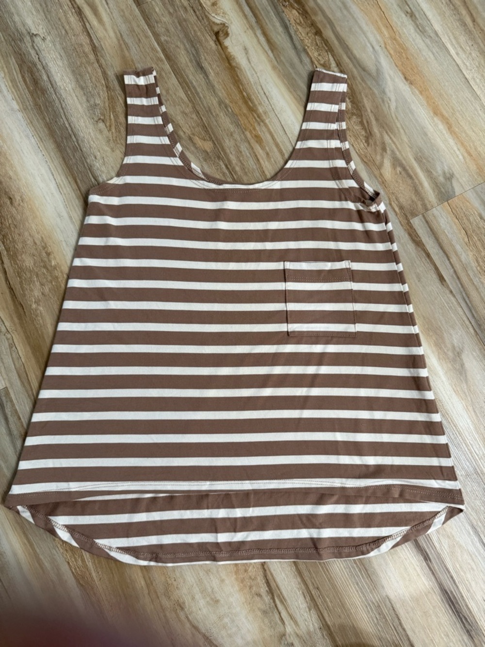 Fighting Eel stripe tank top size xs